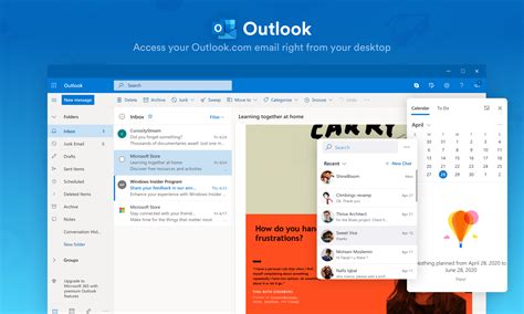 Connetti e coordina facilmente i tuoi account di posta elettronica e i calendari personali e di lavoro in un'unica app. . Download outlook windows